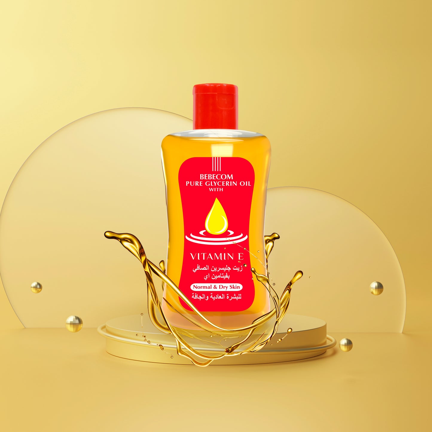 Pure Glycerin Oil with Vitamin E - 100 ML